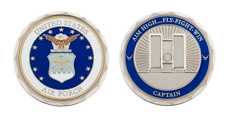 Challenge Coin U.S. AIR FORCE CAPTAIN RANK CHALLENGE COIN