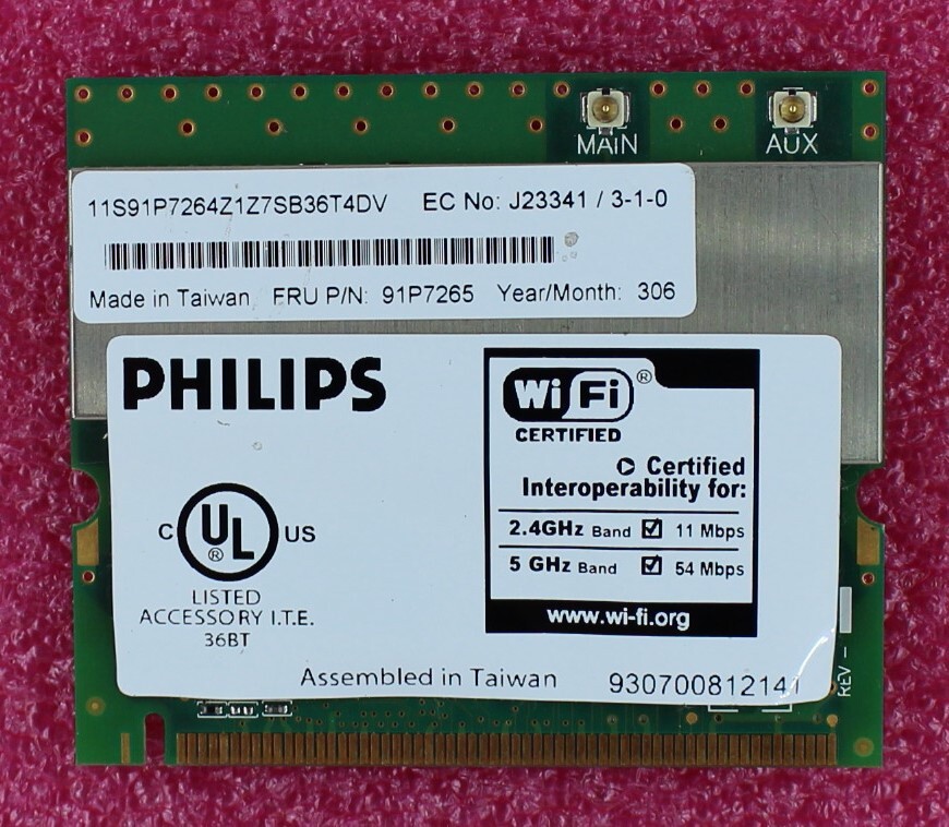 91P7265 - IBM Wireless MPCi Card Ww