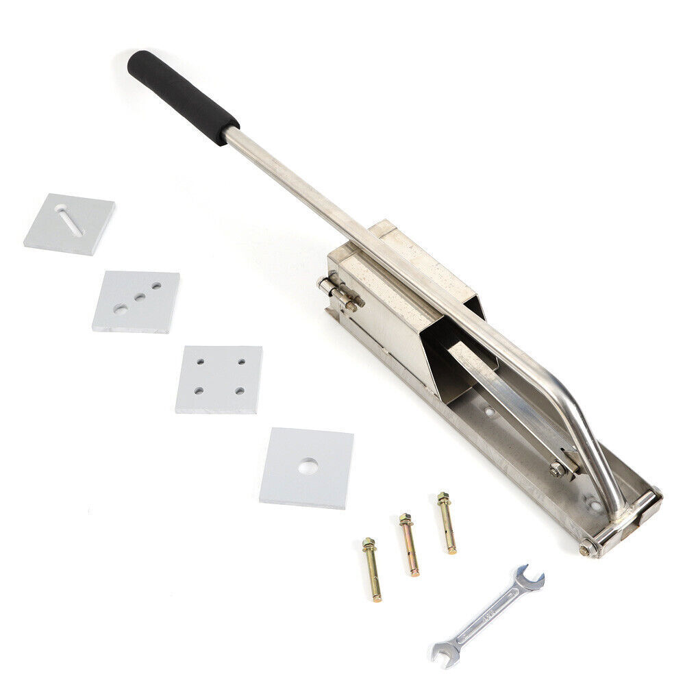 NEW 4-Layer Stainless Steel Soft Clay Extruder Mud Clay Tool Machine for Pottery