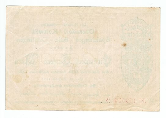 GERMANY BANKNOTE 100000 MARK OBERNDORF 1923