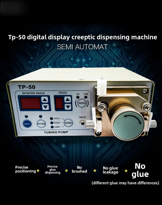 TP-50 Peristaltic Glue Dispenser 220V Liquid Glue Machine