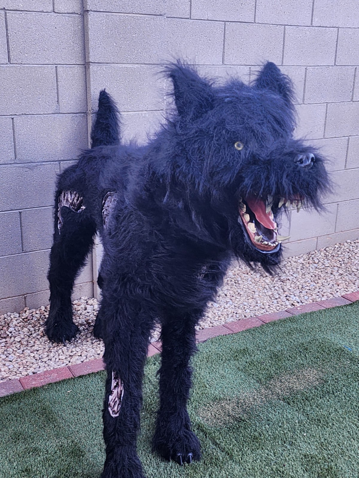 Home Depot Accents Holiday Fear Valley Wolf Halloween Animatronic 2024 SOLD OUT