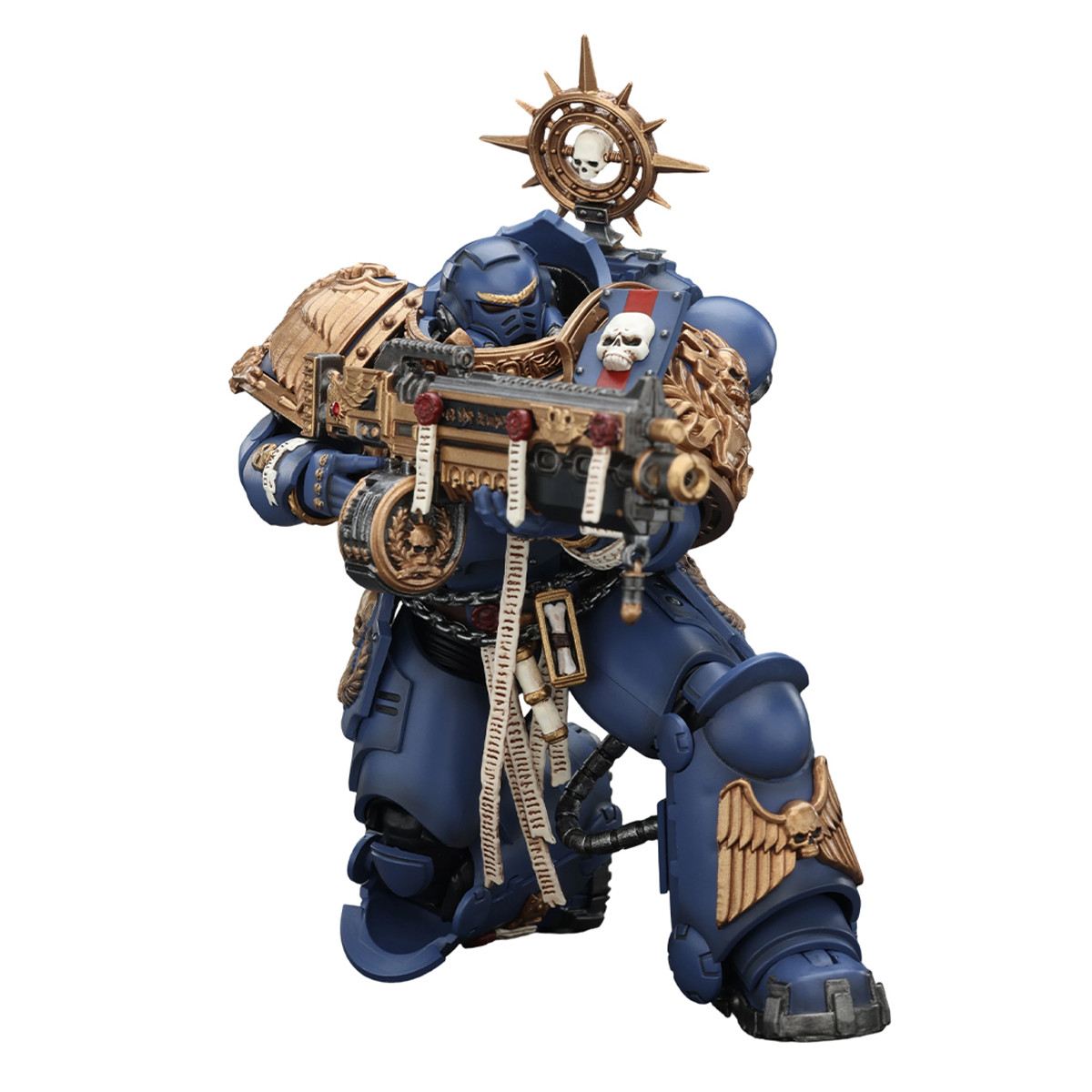 JOYTOY Warhammer Ultramarines Heavy Relic Primus Armor with Relic Bolt Rifle