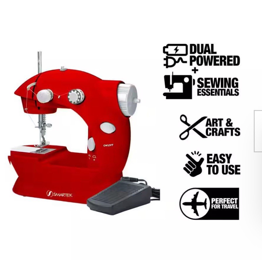 SMARTEK 2 Stitch Mini Sewing Machine Unopened SKU:C