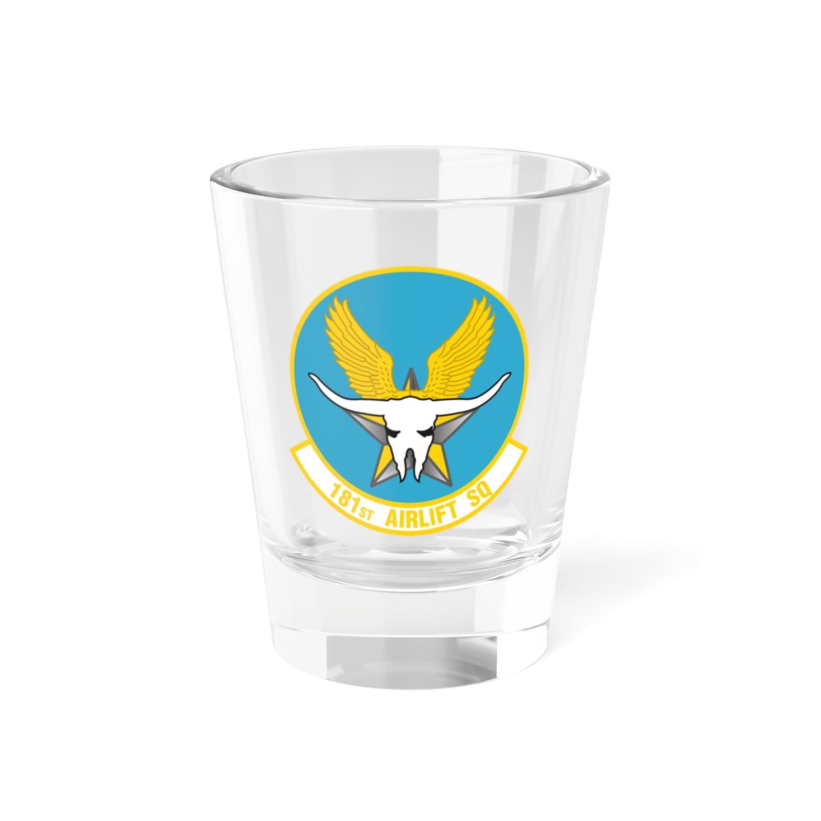 181 Airlift Squadron (U.S. Air Force) Shot Glass 1.5oz