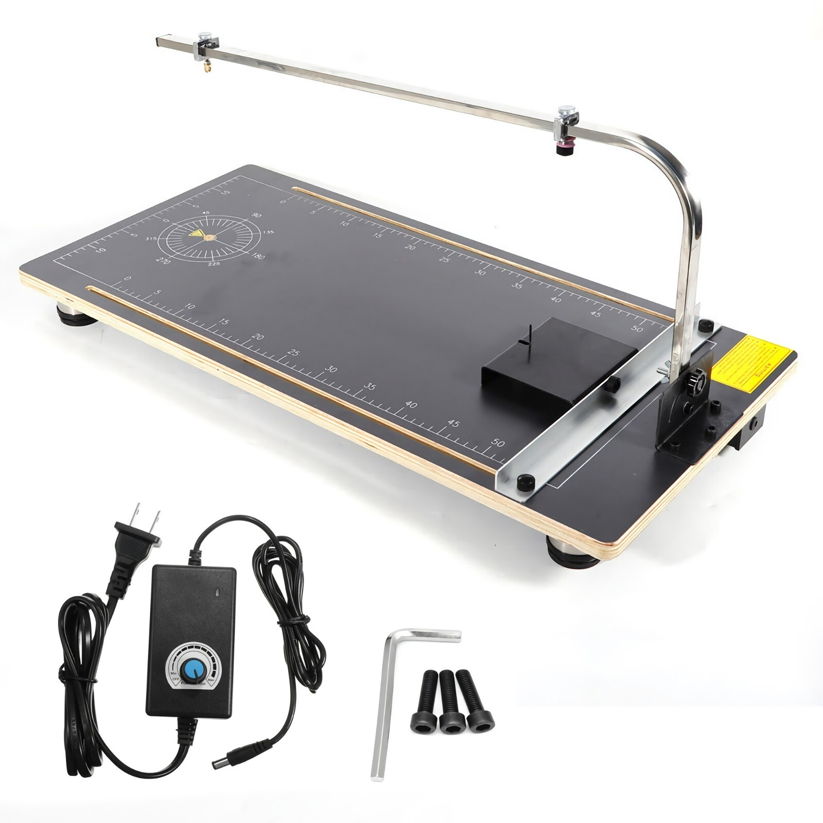 110V Hot Wire Foam Cutting Machine 38*78cm Table Styrofoam Special-shaped Cutter
