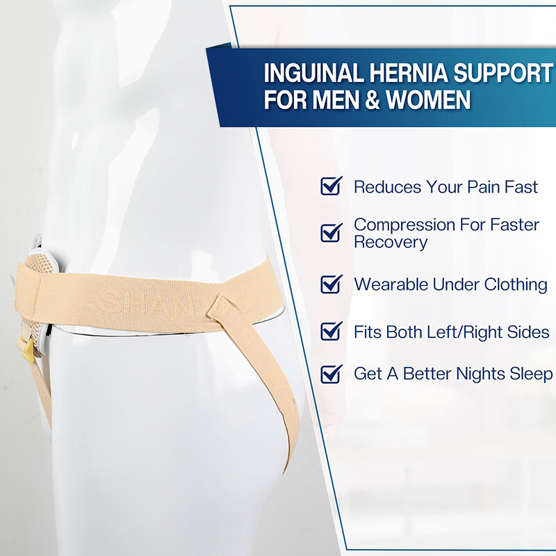 Medical Hernia Support Belt Inguinal Groin Truss Brace For Men Women Pain Relief