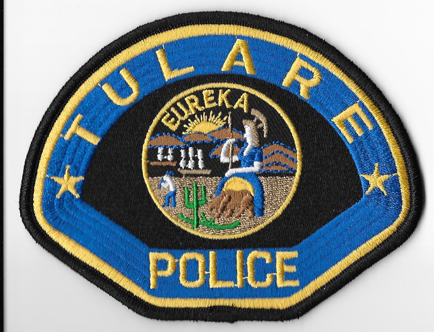 Tulare Police Department, California Patch V2