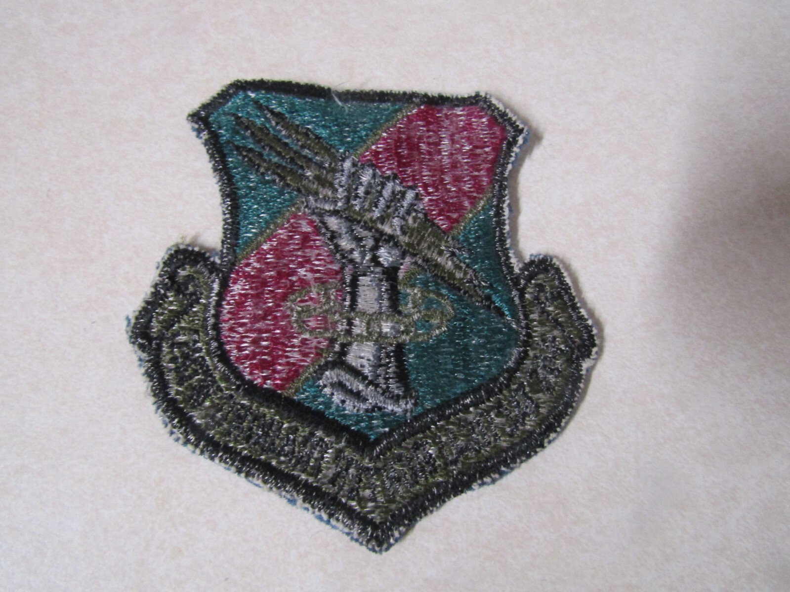 MILITARY PATCH SEW ON 406 TACTICAL FIGHTER TRAINING WING