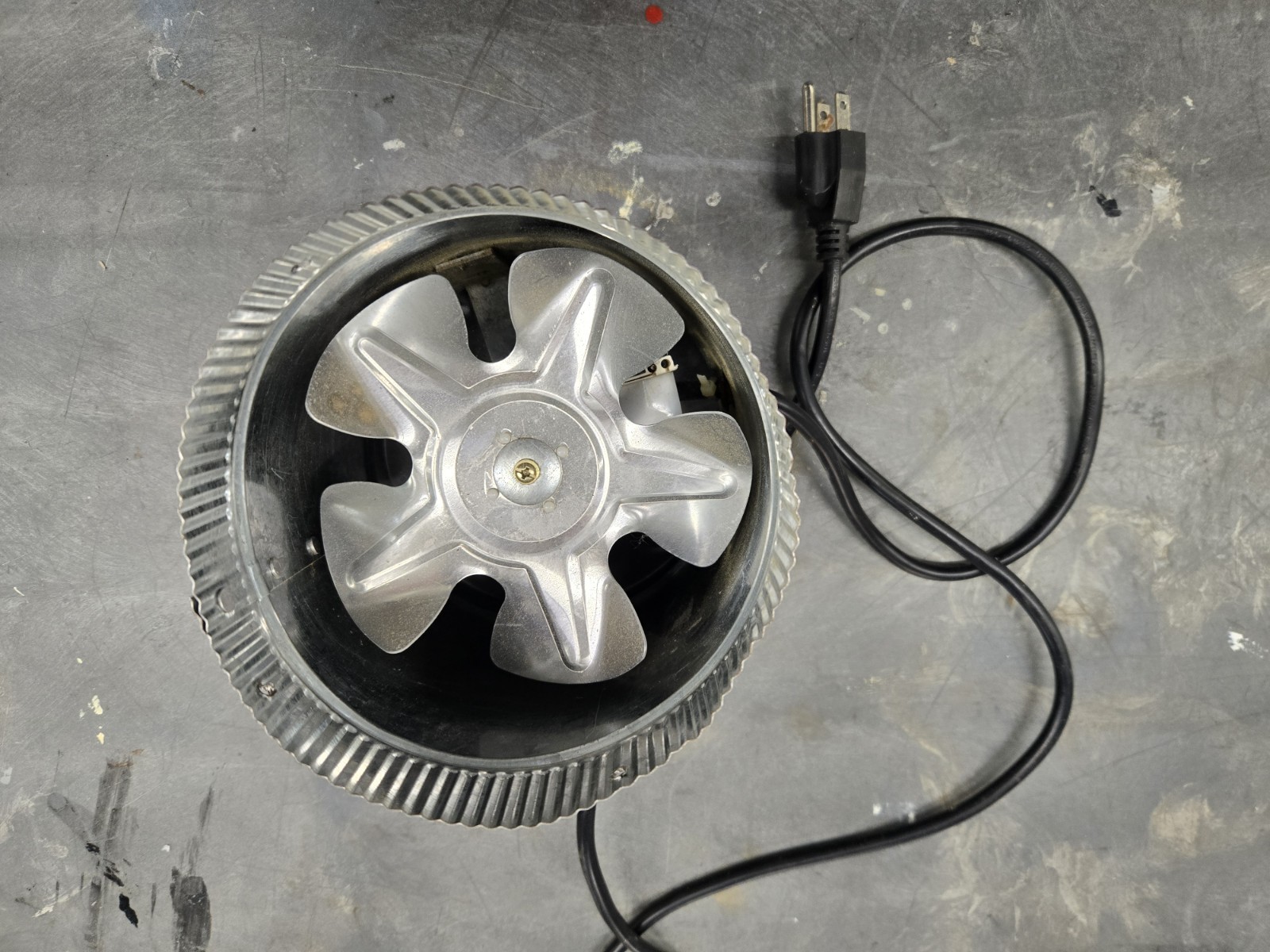 Ventech VT-DF-6 Ventilation Fan 6" Diameter, Plug In