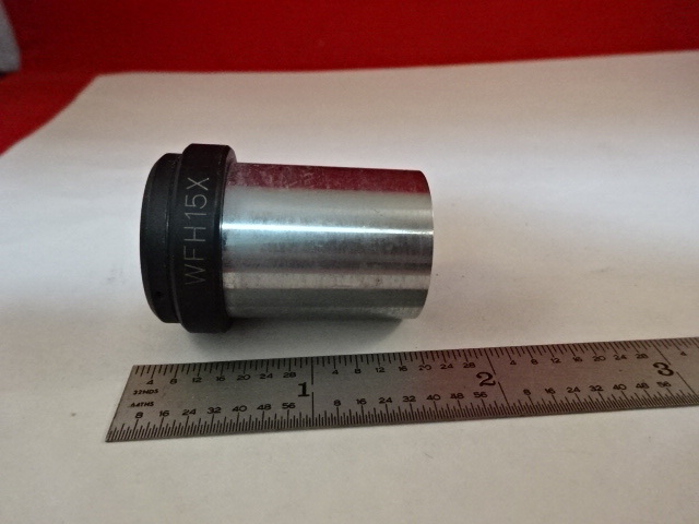 MICROSCOPE PART EYEPIECE OCULAR UNITRON WFH15X OPTICS AS IS #AN-20