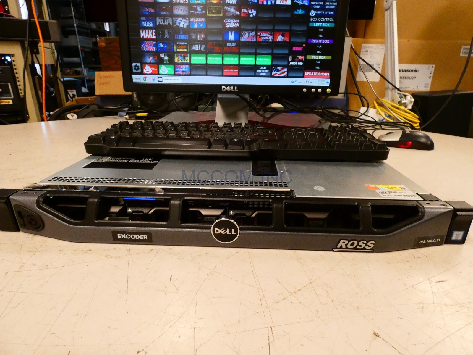 Ross XPression Video Encoder XPN-INC-SW+HW w/ 3 Dell 500gb Drives