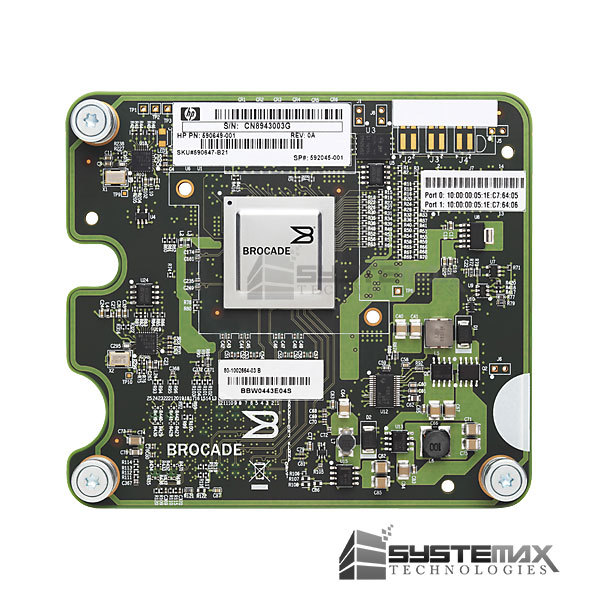 HP Brocade 804 8Gb Fibre Channel Mezz Adapter for c-Class 590647-B21 590649-001