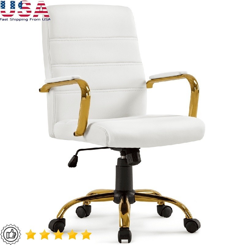 Ergonomic Executive Swivel Office Chair W/ Adjustable Height Tilt Lock Arms New
