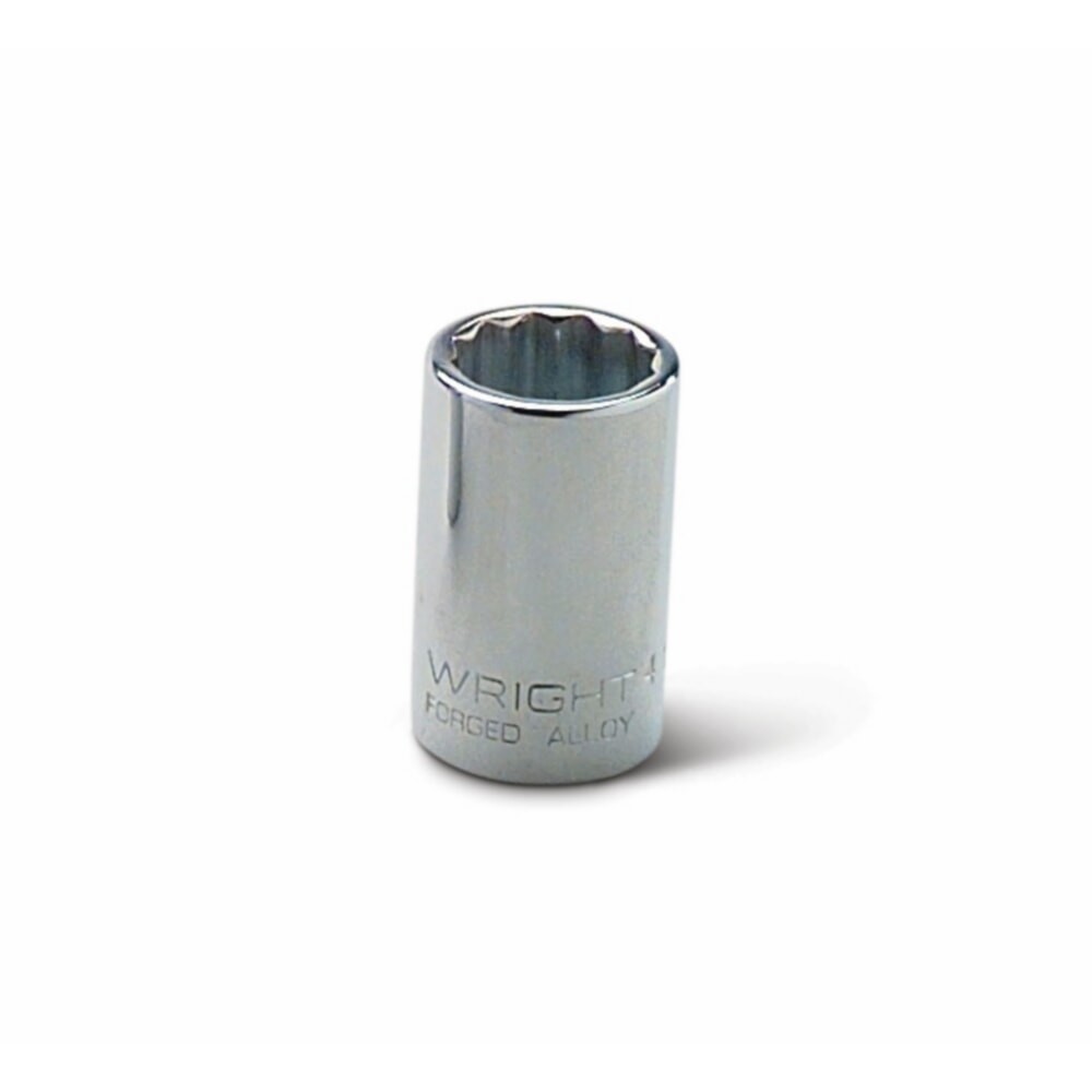 Wright Tool 41-18MM 1/2" Drive Chrome Standard Socket 12 Point Metric 18 mm