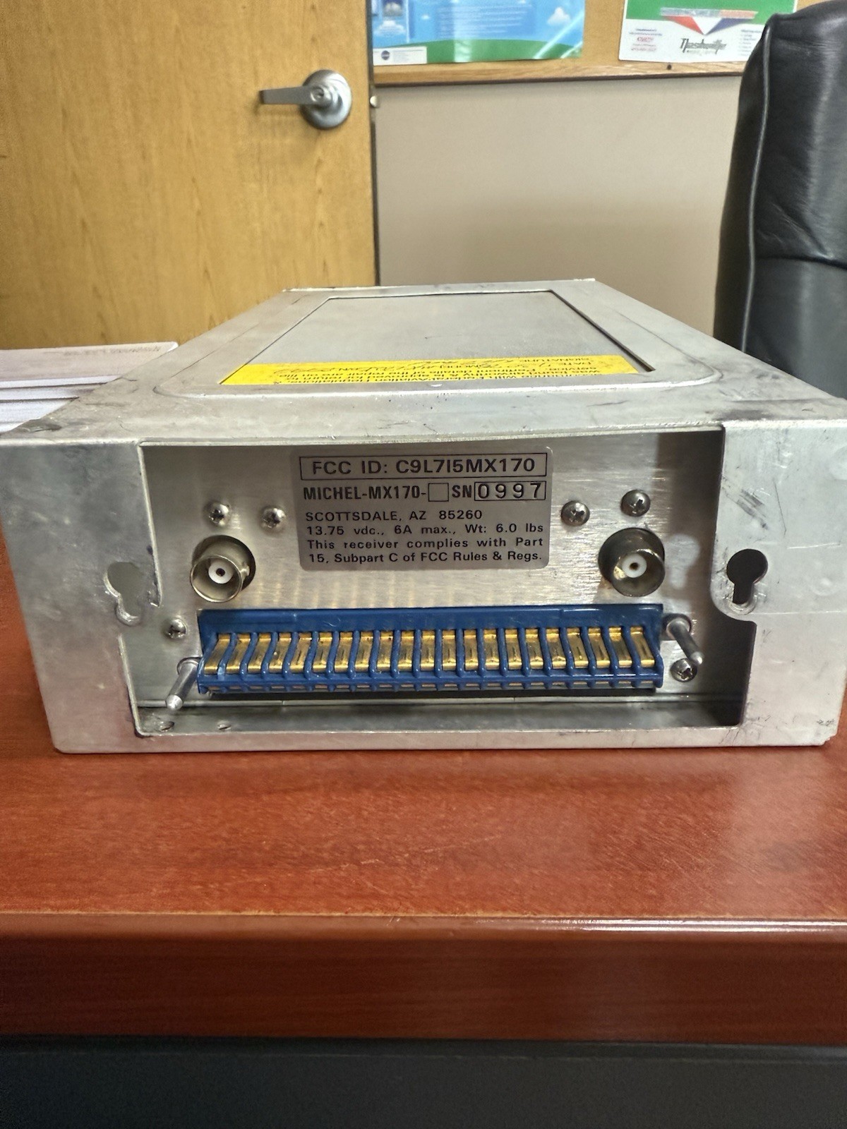 TKM MX-107B Nav/Com 14V Working As Removed