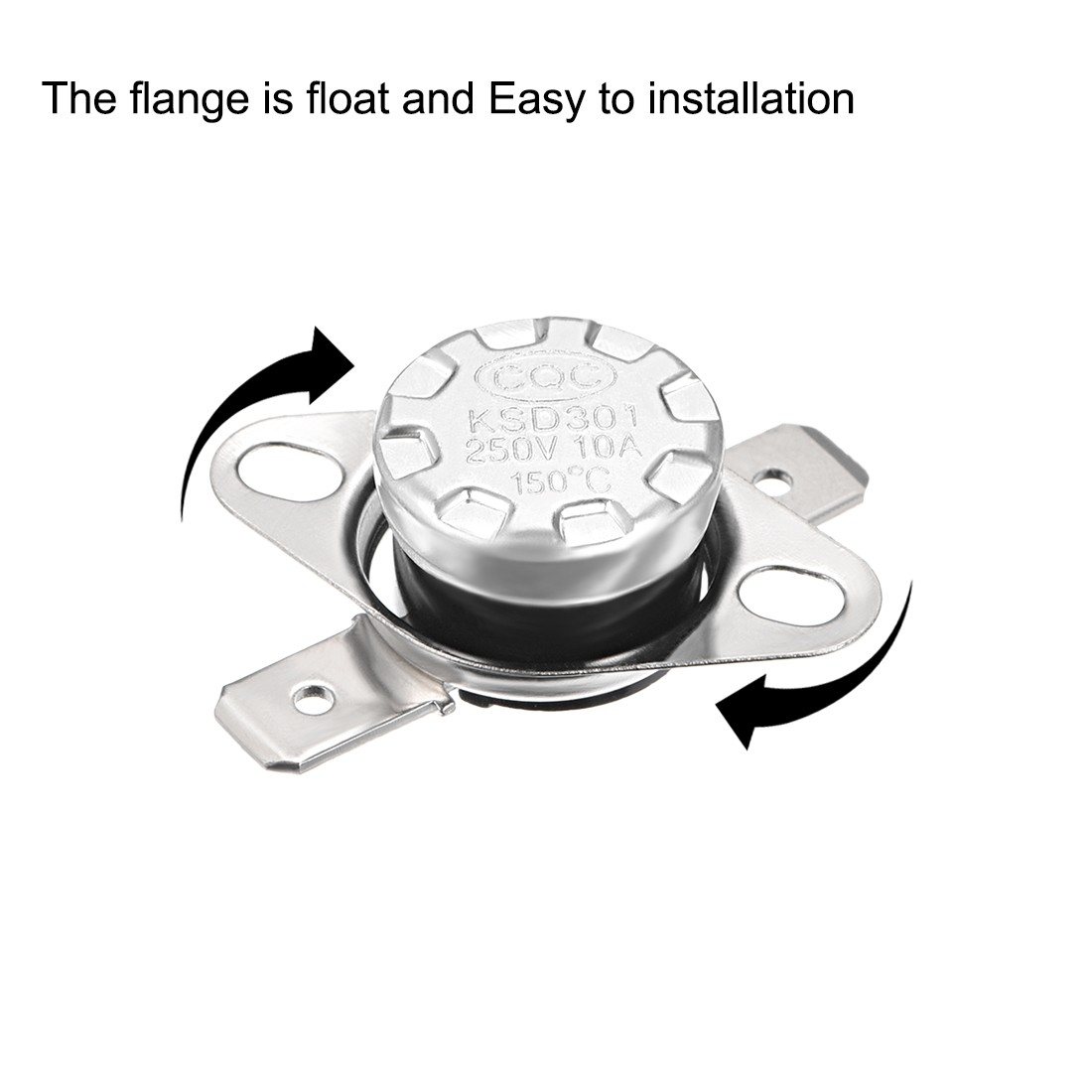 Temperature Control Switch Thermostat 150°C 10A N.C Normally Closed 5pcs