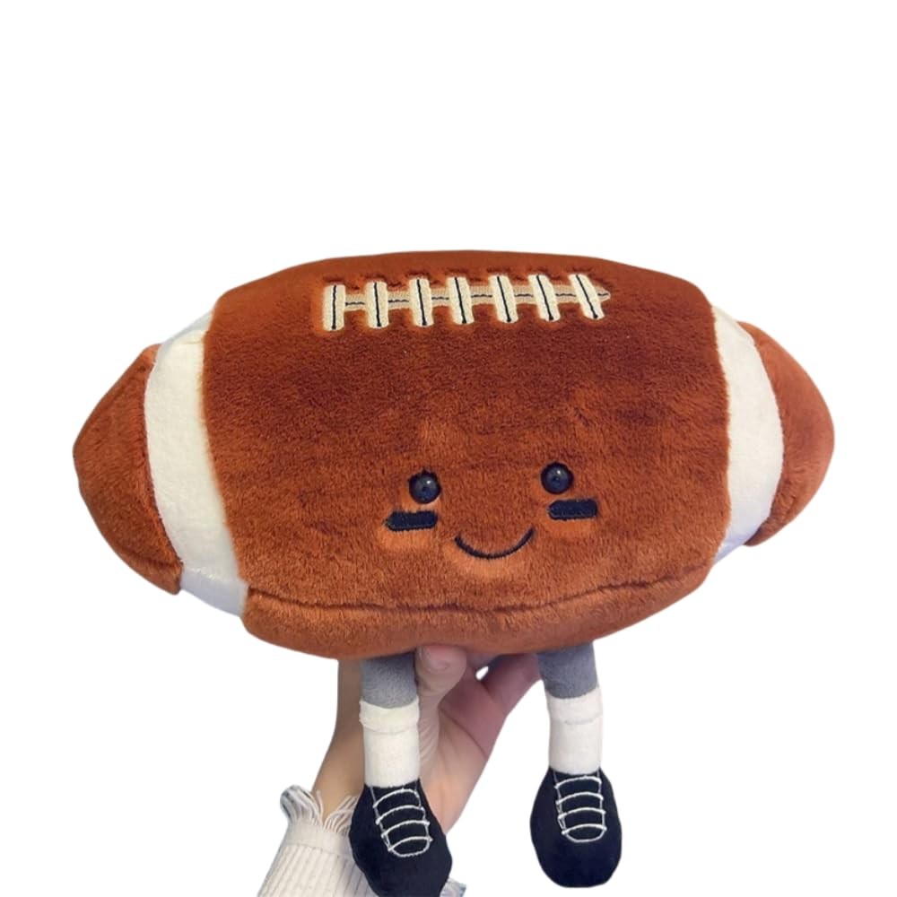 12" Cute Football Plush Toys Soft Stuffed Sport Throw Pillow Ball Gift.