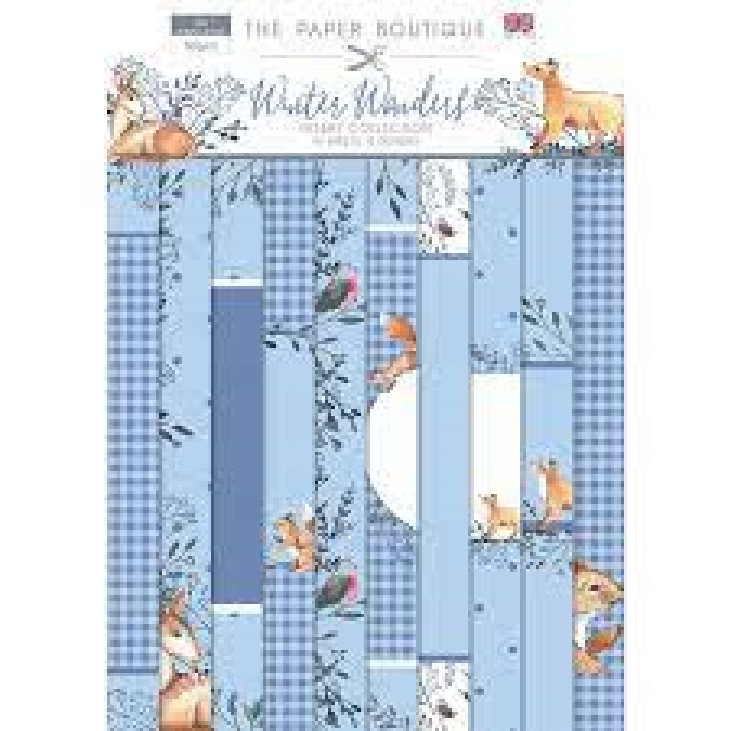 The Paper Boutique 2 DIFFERENT PADS 8 X 11 WINTER WONDERS N CHRISTMAS CUDDLES