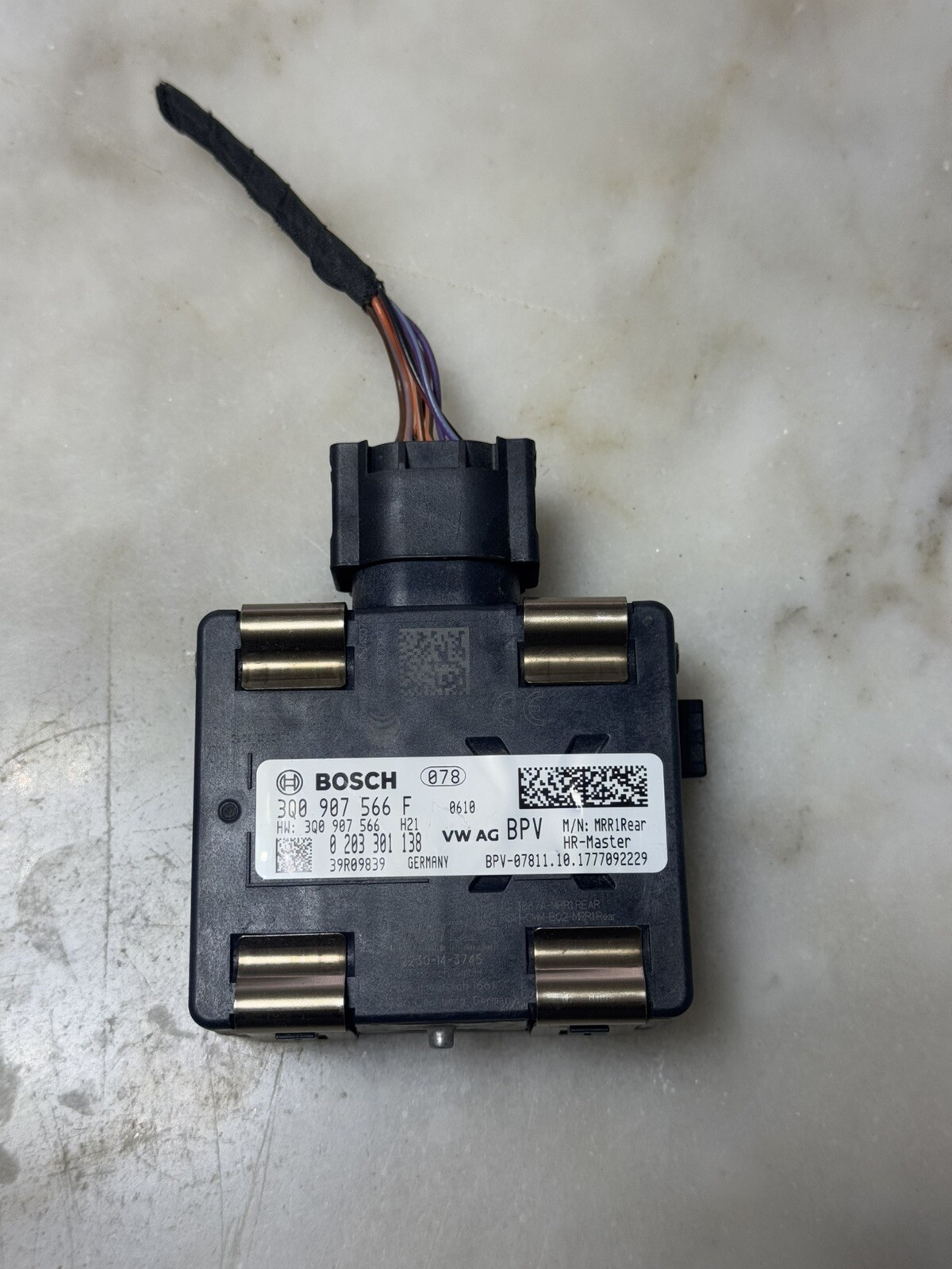 2019-2021 AUDI A6 A7 S6 S7 Q7 Q8  REAR BLIND SPOT CONTROL MODULE OEM 4N0907566F