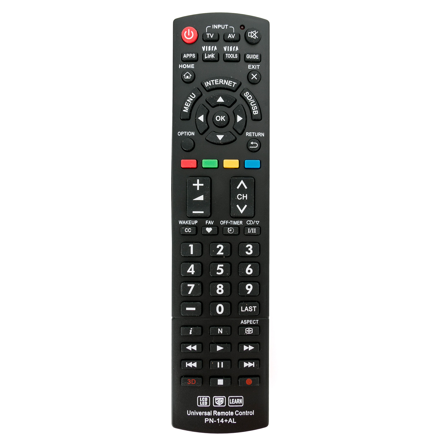 Universal Remote Control for Panasonic Plasma LED LCD HDTV 3D Smart TV US Seller