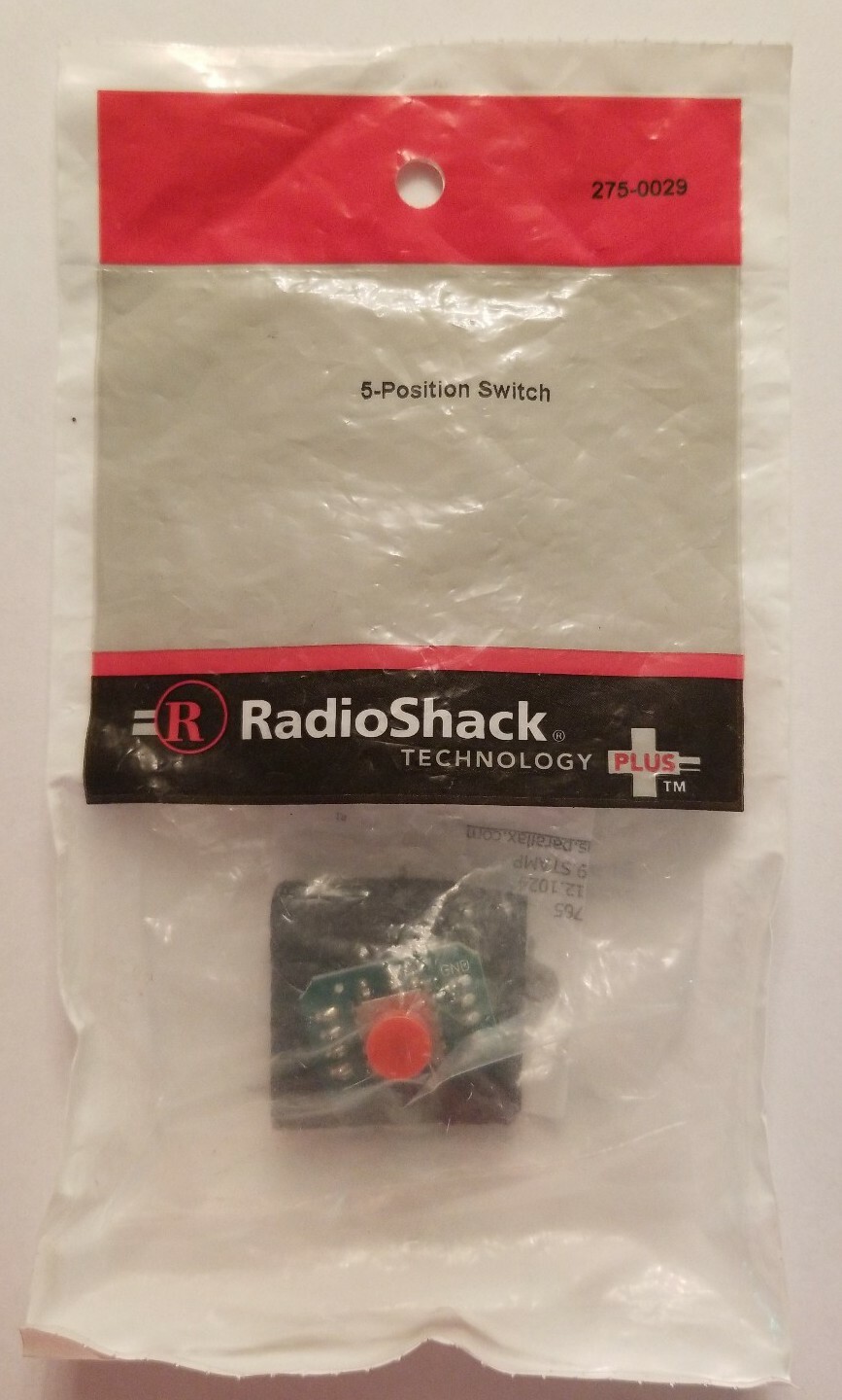 RadioShack 5-Position 8-pin DIP Switch 275-0029 2750029 *FREE SHIPPING*