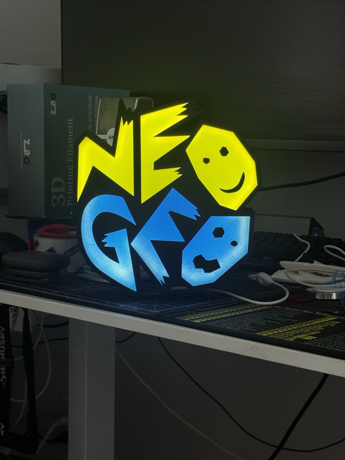 3D NEO GEO LIGHTBOX Arcade Game