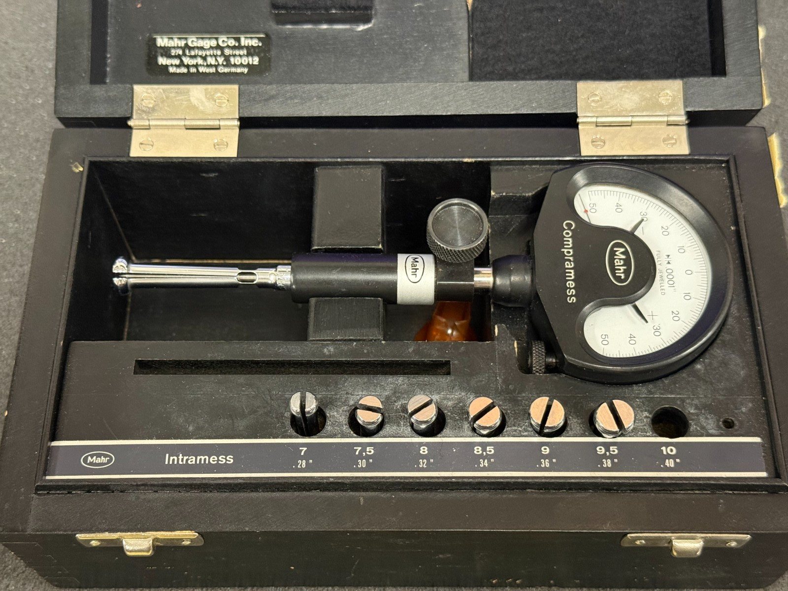Mahr Model 708869 Compramess Mechanical Dial Comparator