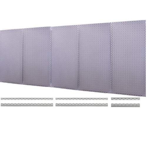 OmniWall 16"x32" OmniPanel 5-Pack Silver CGS-KIT-32VP-5PK-BLK Wall Panel Set