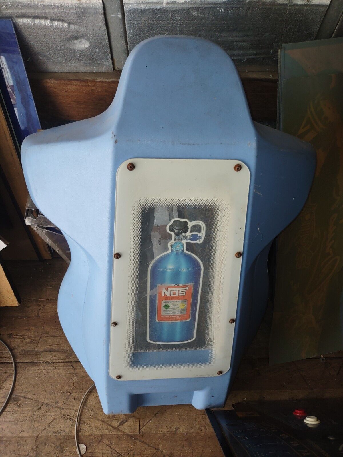 namco dead heat arcade plastic seat/chair part #522