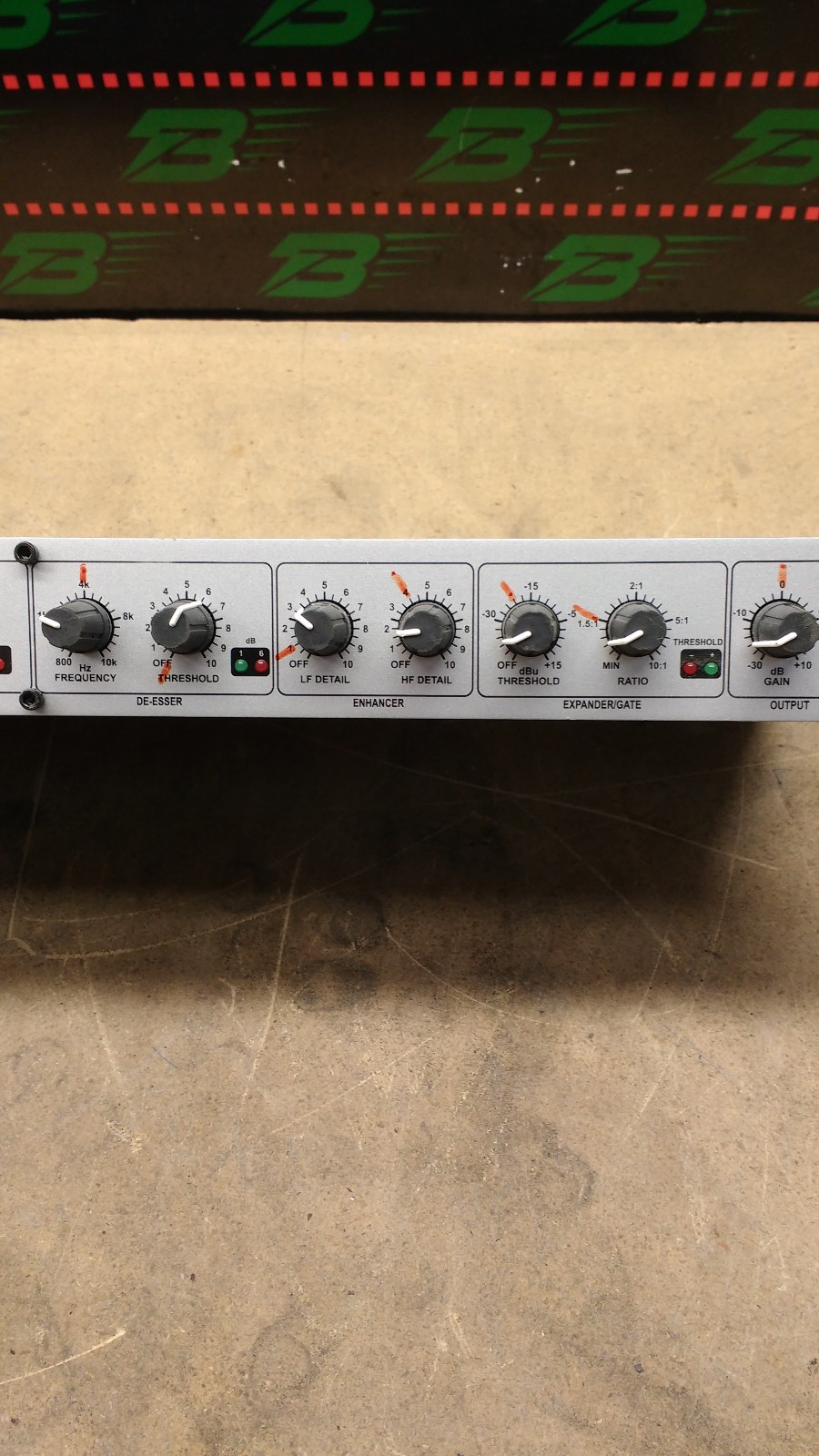 DBX 286s Microphone Preamp Processor DBX286SV w/ power cord - used