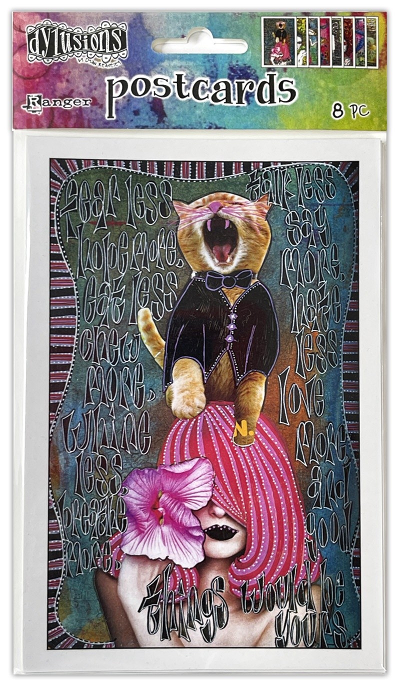 3 Pack - Dyan Reaveley's Dylusions Postcards-Images Set #4 - 5A002F5N-1GGPB