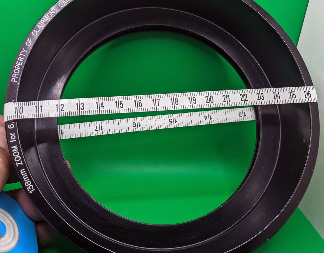 ARRI For Matte Box 6.6, 138mm Filter Ring (161mm Diameter)
