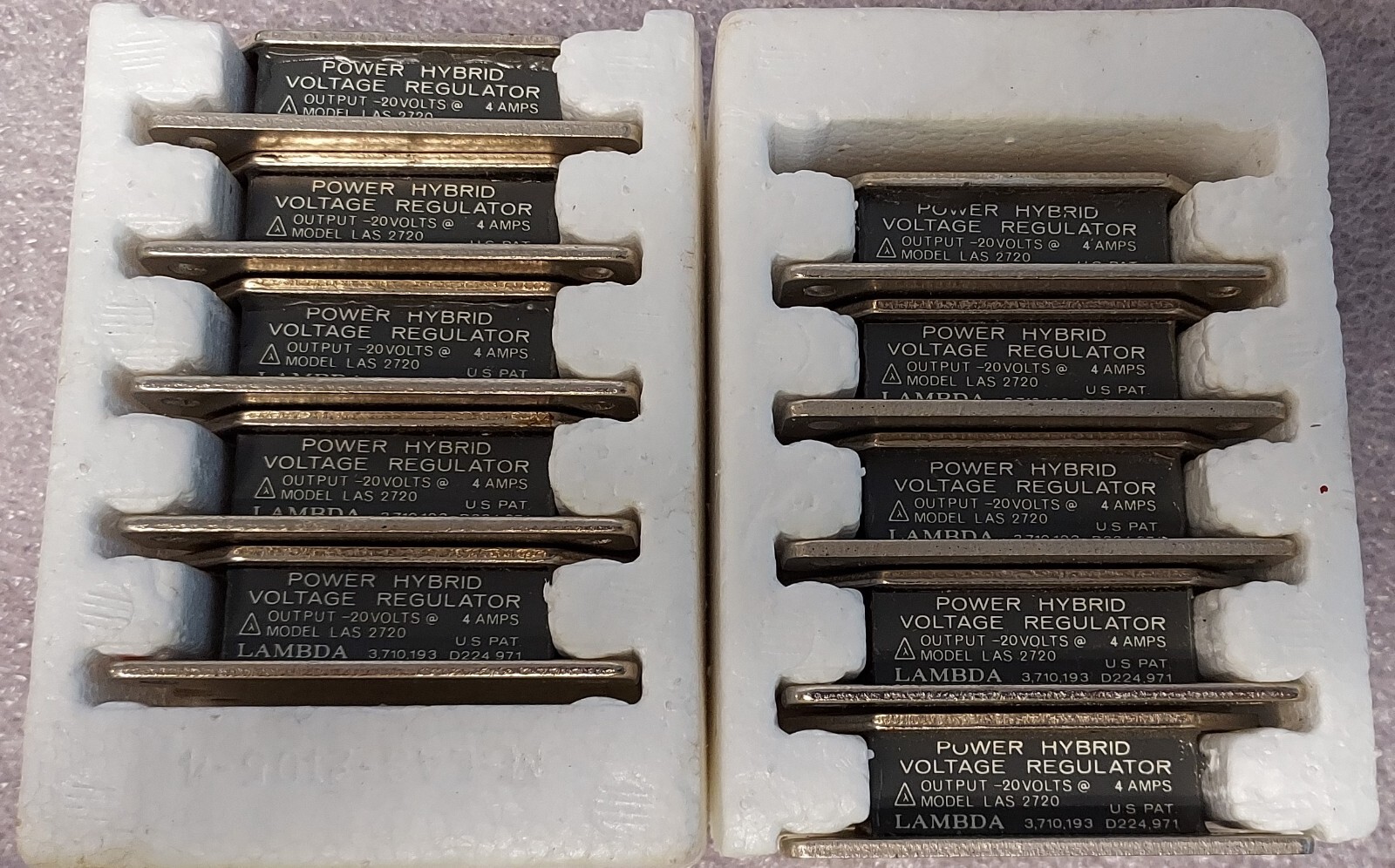 '1 PIECE' - PN# LAS2720, LAS-2720 - LAMBDA - POWER HYBRID VOLTAGE REGULATOR