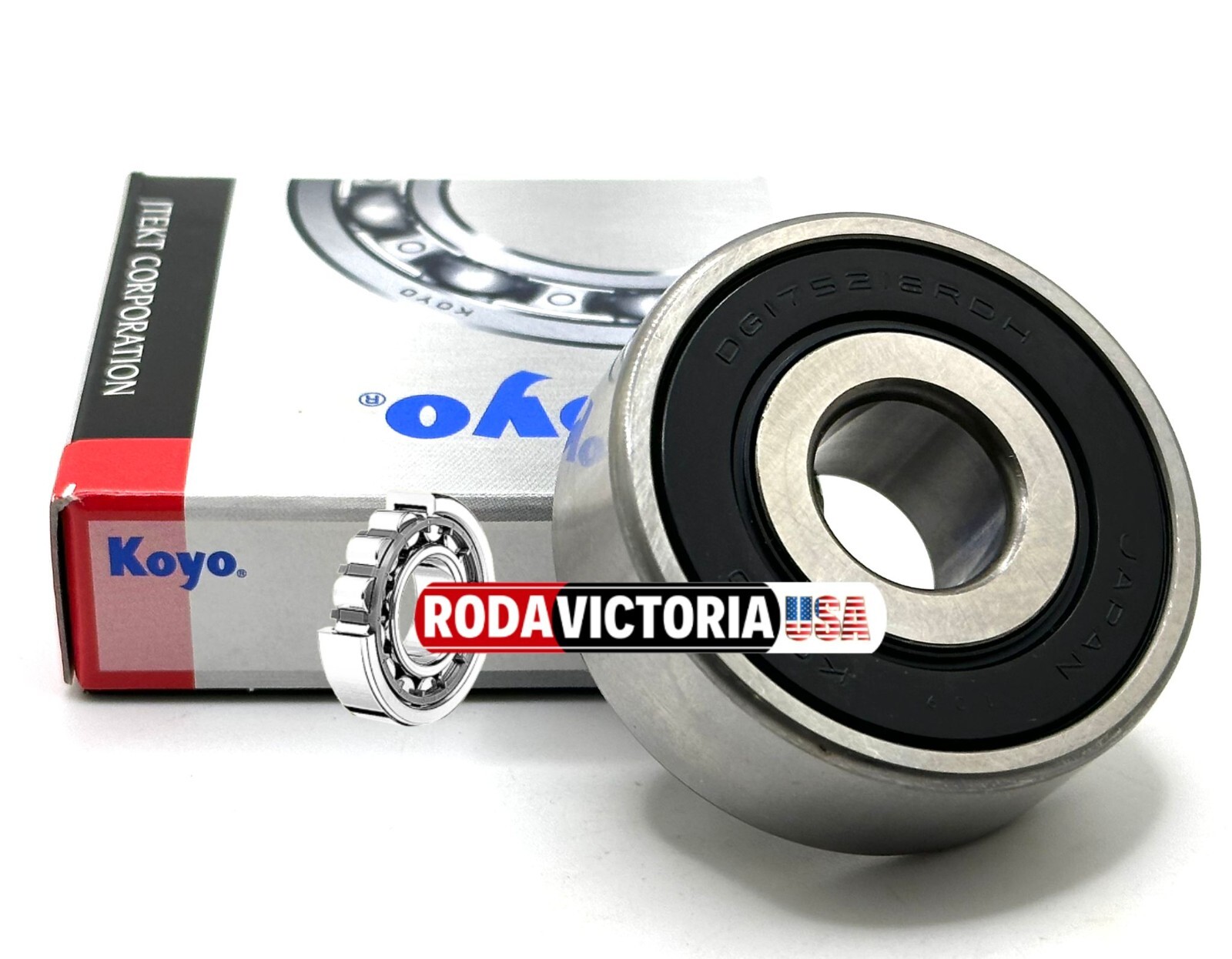 KOYO JAPAN DG175218 ALTERNATOR BALL BEARING  NSK B17-116 2RS B30-4 17x52x18mm