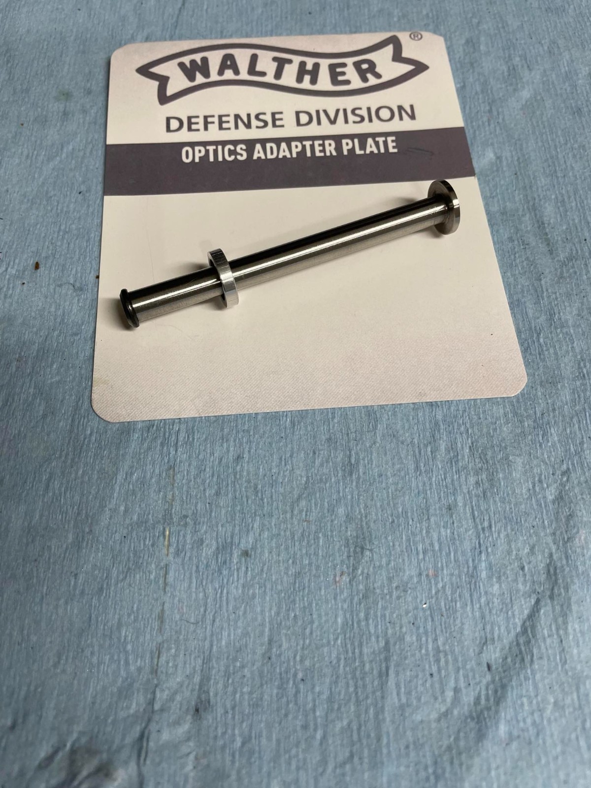Walther PDP 5.0" barrel Captured Stainless recoil spring Guide Rod.