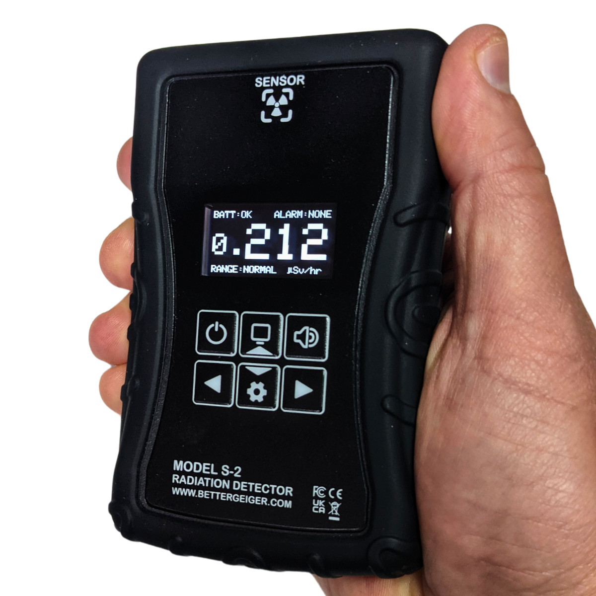 Better Geiger S2 - High Range Geiger Counter - Scintillator Dosimeter