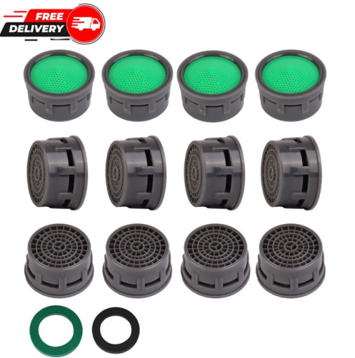 12 Pcs Faucet Aerators Insert, Sink  Replacement Parts For Bathroom Or Kitchen S