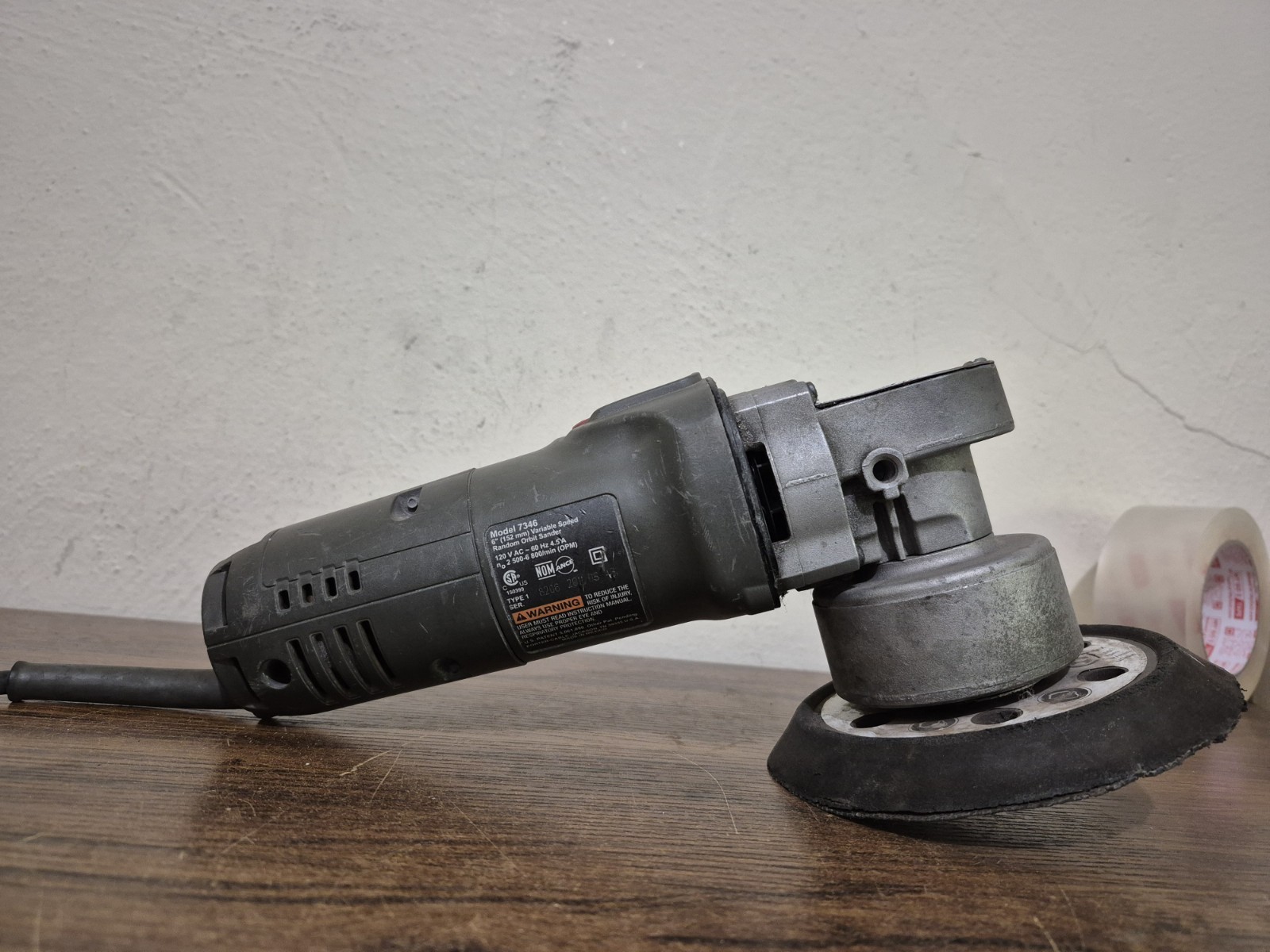 Porter Cable 7336 6" Variable Speed Random Orbit Sander