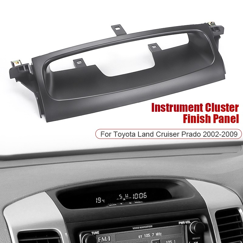 Dashboard Panel Cover Clock Frame for Toyota Prado Lc120 Lexus Gx470 2003-2009