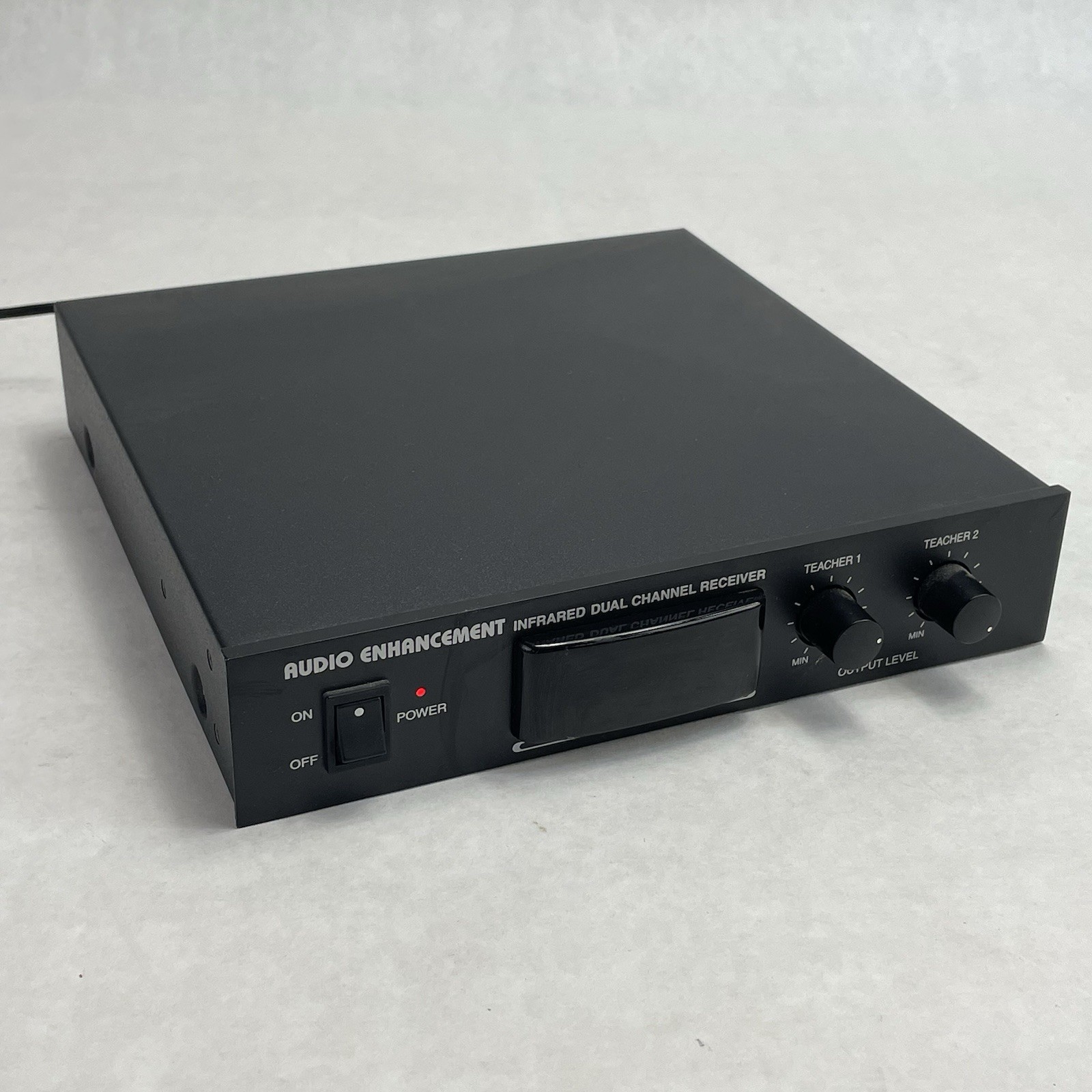Audio Enhancement Infrared Channel Receiver Sensor Power Tested No Power Cord