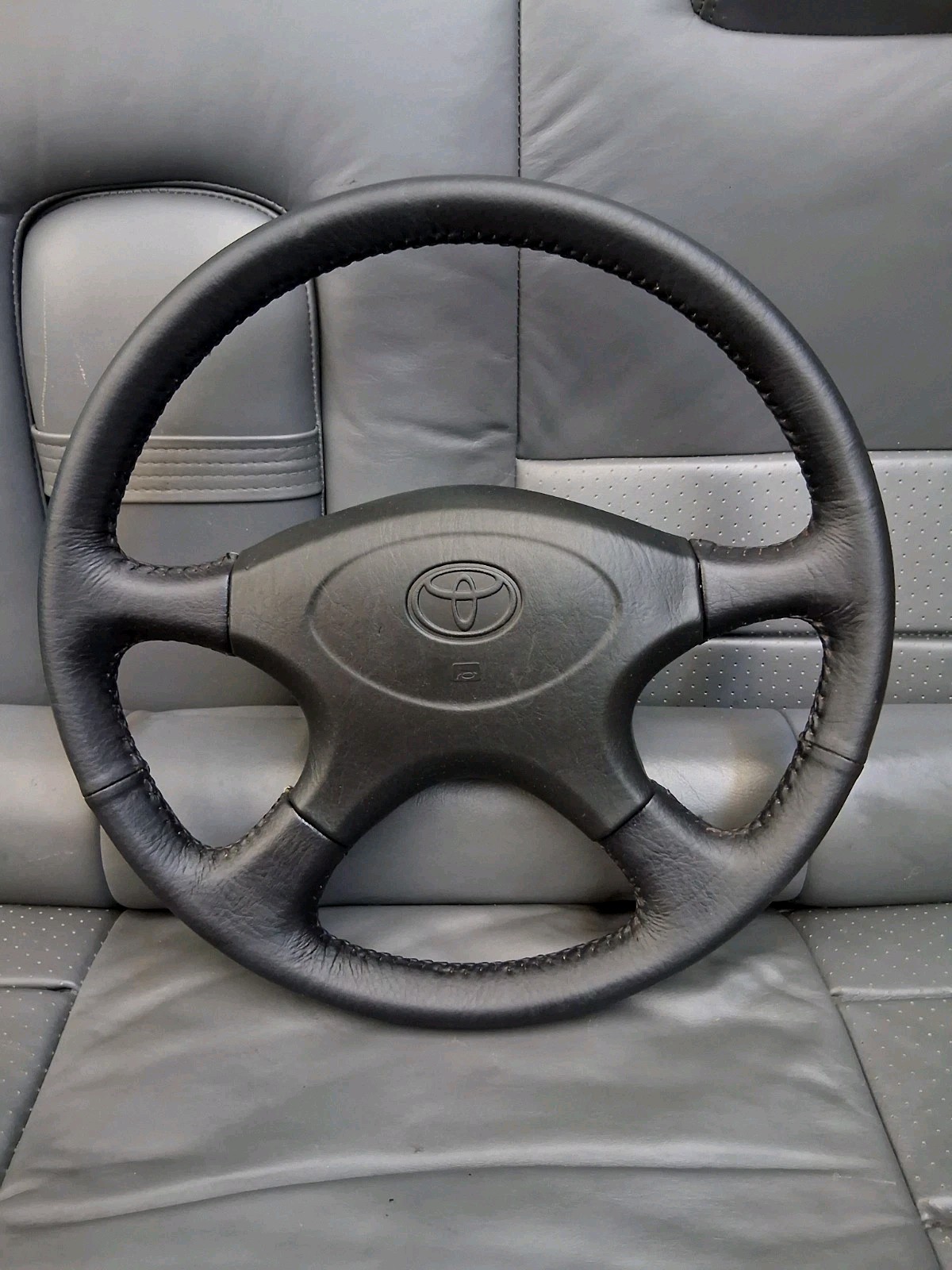 Leather Steering Wheel Toyota Corolla Sport JDM Instant Classic Youngtimer