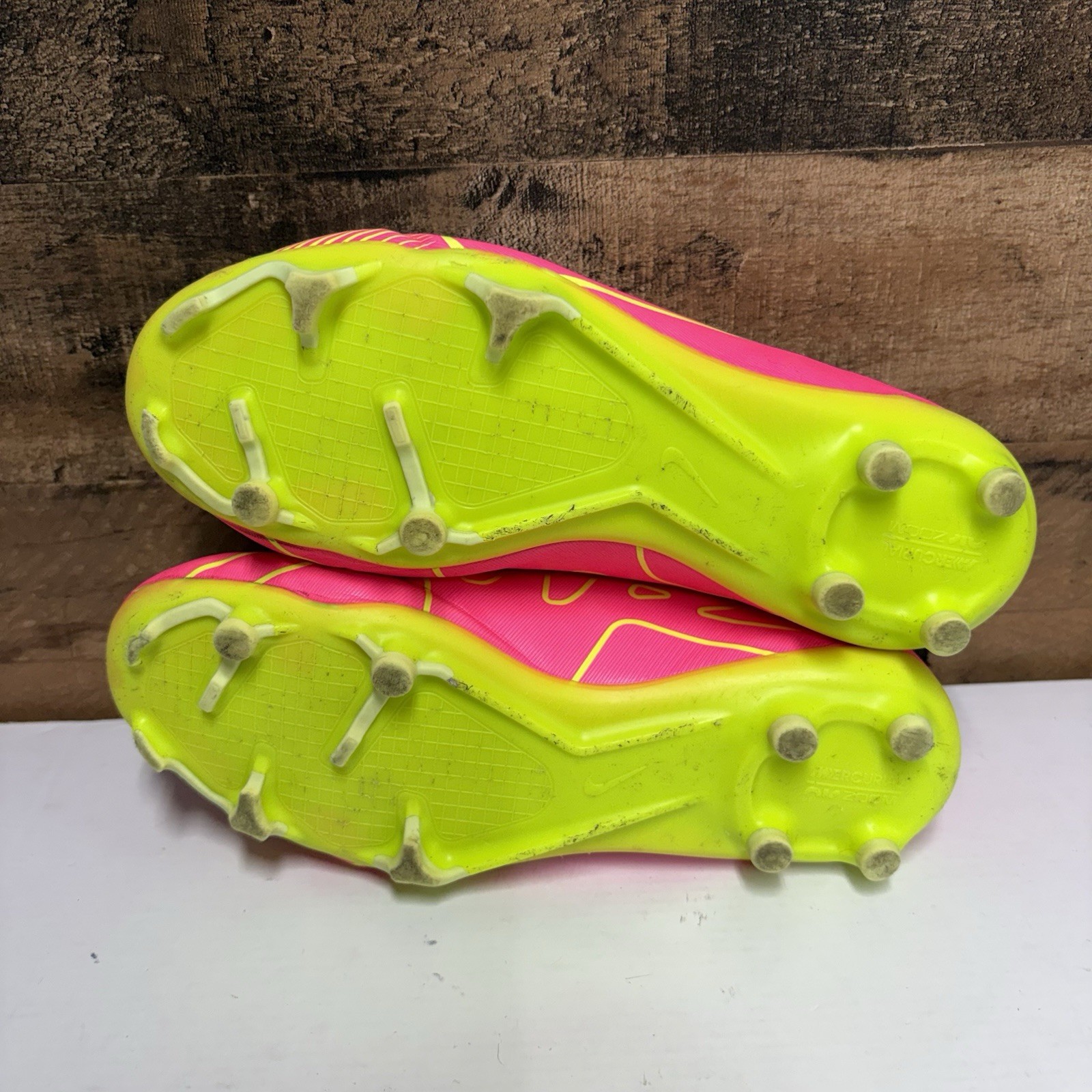 Nike Zoom Vapor 15 Academy FG MG - Pink - Kids size 6y - DJ5617-605