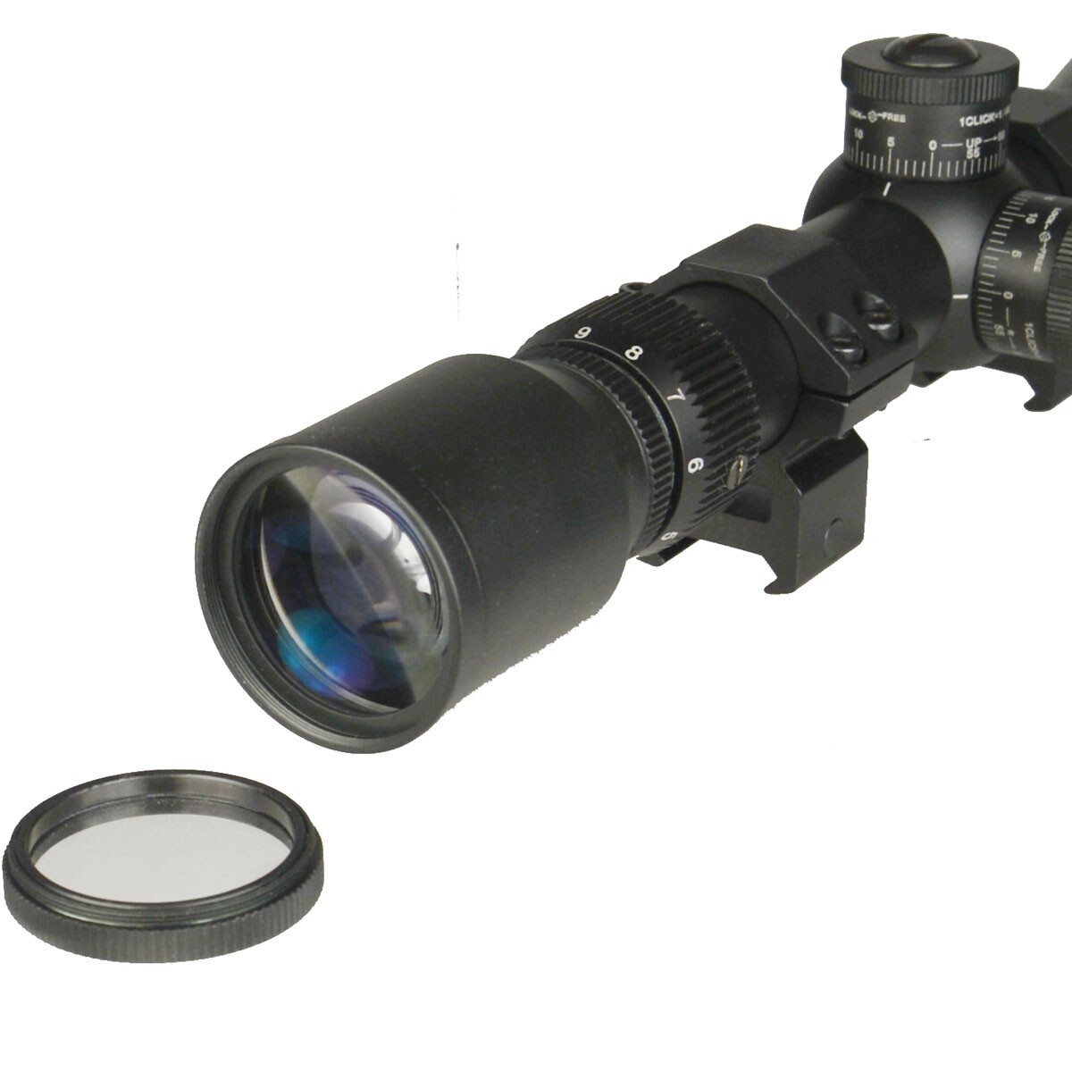 2.8-9x40 FFP First Focal Plane Reticle Wide Angle Scope