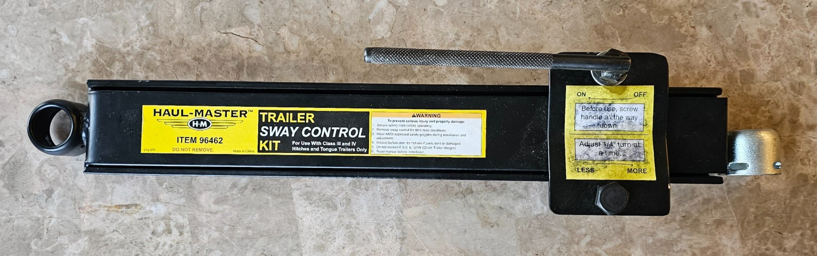 Haul Master Towing Control Kit 96462 swy control