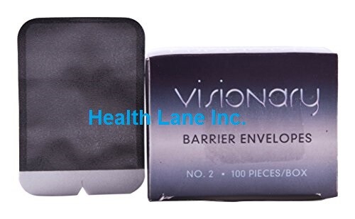 3D Dental Visionary Dental Phosphor Plate Barrier Envelopes #0, 1, 2 Box/100