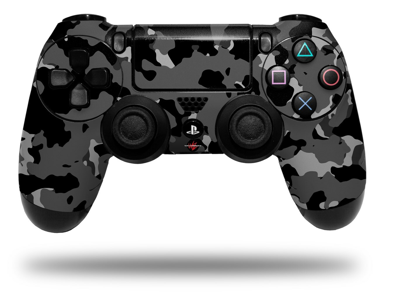 Skin for Sony PS4 Controller WraptorCamo Old School Camouflage Camo Black