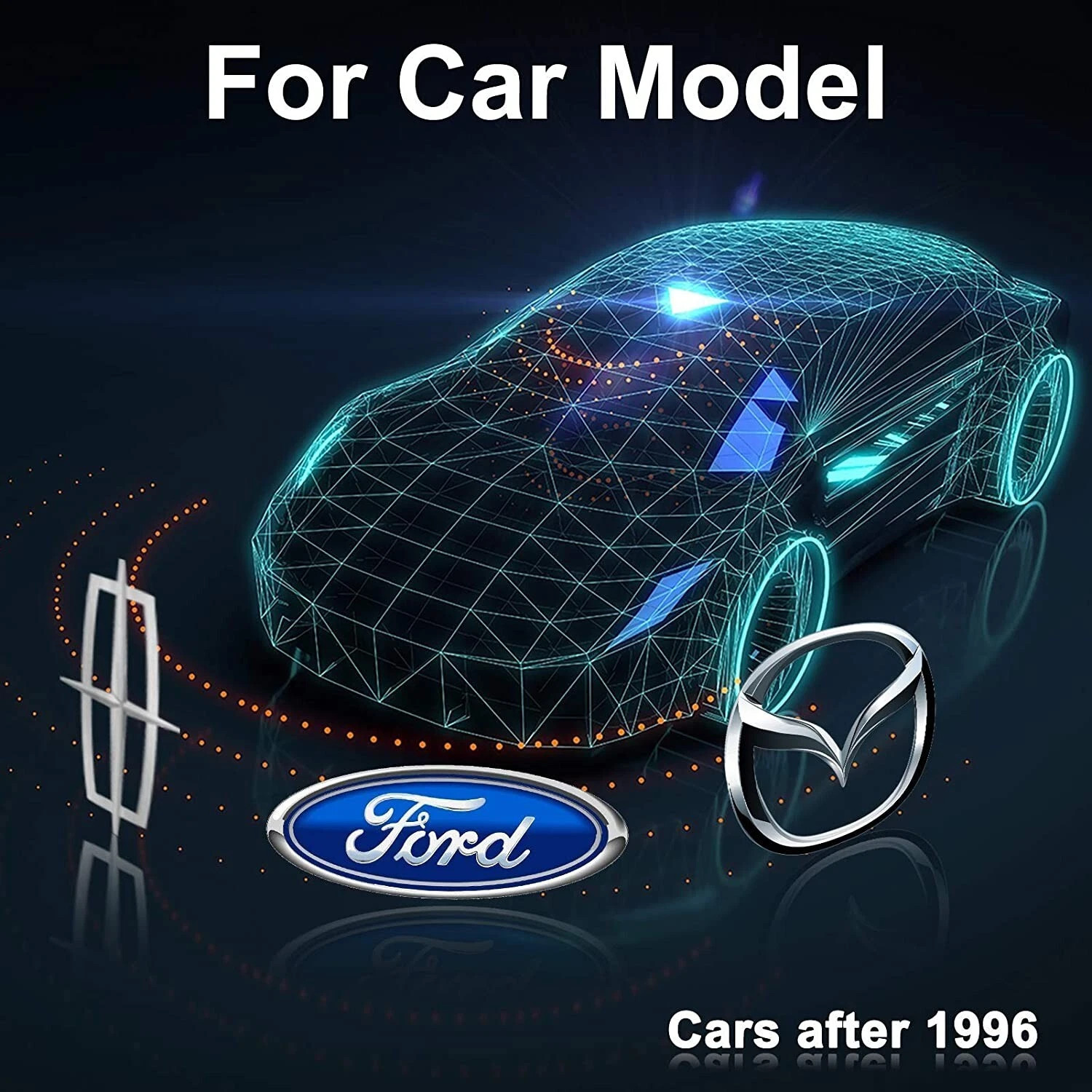 For Ford FORScan OBD2 Code Reader ELM327 V1.5 USB Modified Scanner HS/MS CAN US