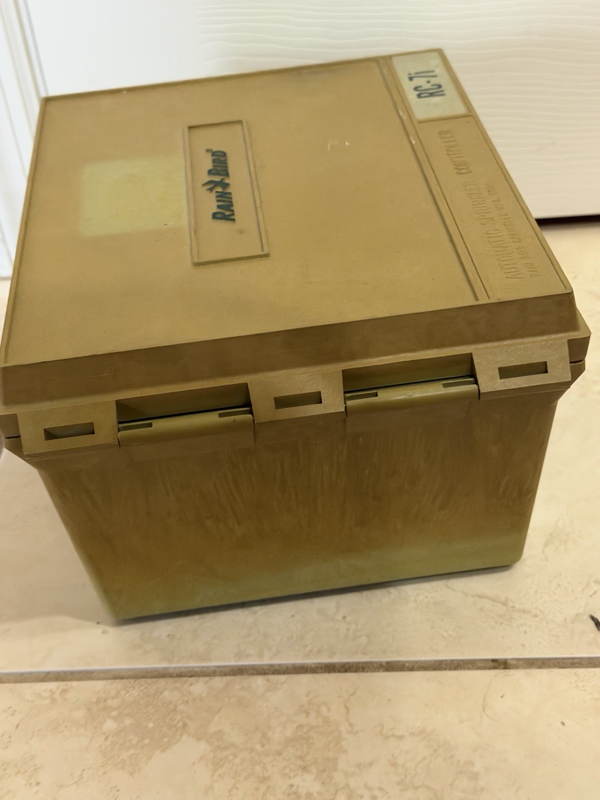 Rainbird RC7I Controller Untested No Power Cord