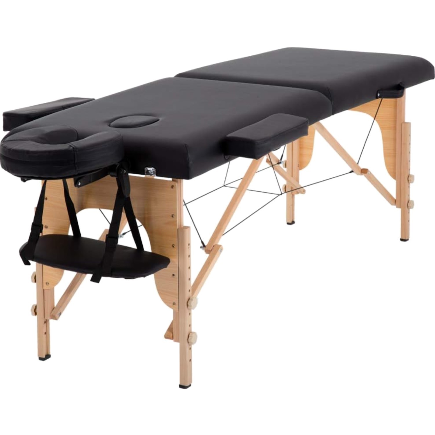 Massage Bed Portable Folding Spa Table Height Adjustable 24 Inch Wide